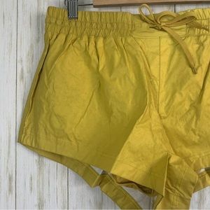 NWT Free People Shorts Moonlight Reflective Medium Running Athletic